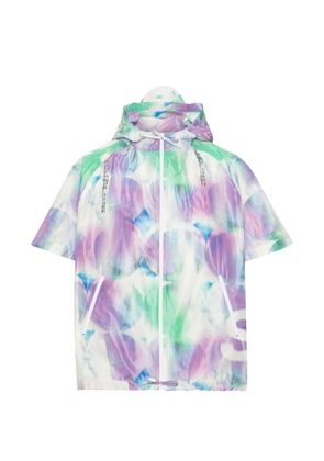 Henrik Vibskov hooded print jacket - White