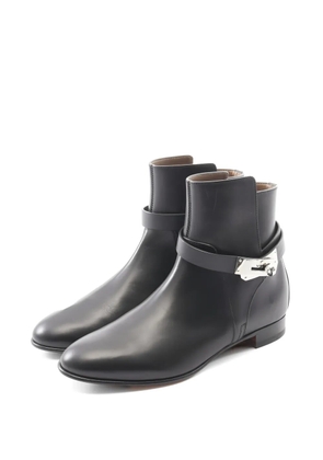 Hermès Pre-Owned 2010s Neo leather boots - Black