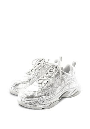 Balenciaga Pre-Owned 2020s Triple S leather sneakers - Silver