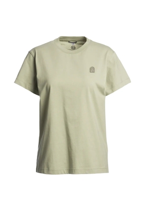 Parajumpers crew-neck logo-patch T-shirt - Green