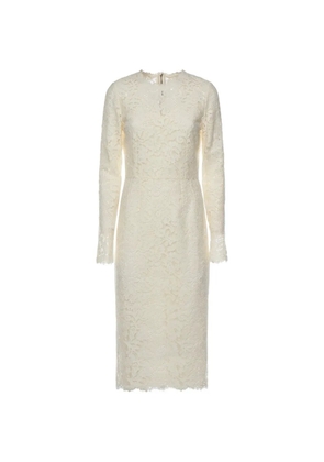 Dolce & Gabbana lace dress - Neutrals