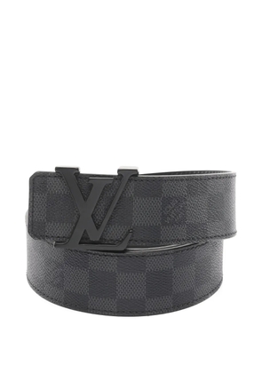 Louis Vuitton Pre-Owned 2013 LV Damier belt - Black