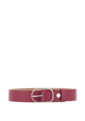 GIANNI CHIARINI pebbled leather belt - Pink