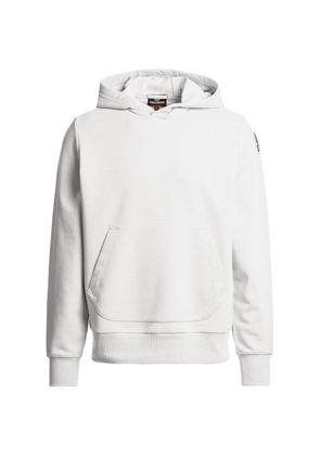 Parajumpers logo-patch hoodie - White
