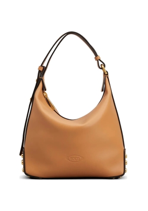 Tod's mini Sacca stud-detail shoulder bag - Neutrals