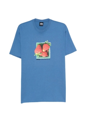 Stüssy Berries printed T-shirt - Blue