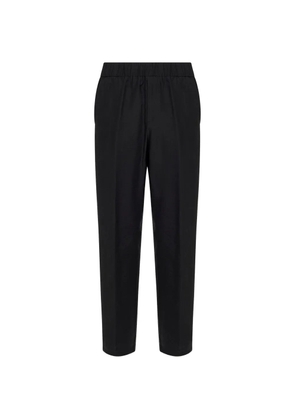 Costumein straight-leg trousers - Black