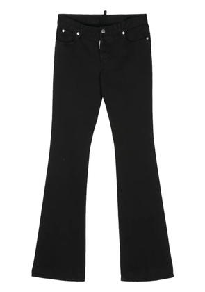 DSQUARED2 mid-rise flared jeans - Black