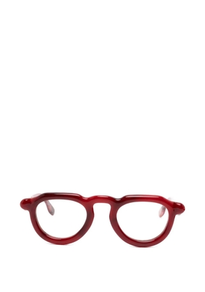 Paloceras round frame glasses - Red