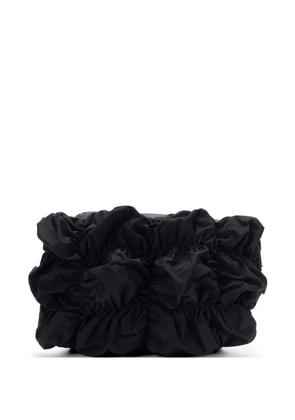 Côte&Ciel gathered neva shoulder bag - Black