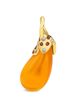 EDINA KISS opal-drop-pendant necklace - Gold