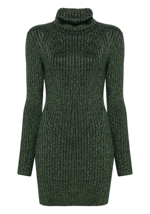 AllSaints Julliette lurex mini dress - Green