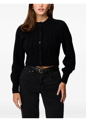 Toccin Rita cable-knit rita cardigan - Black