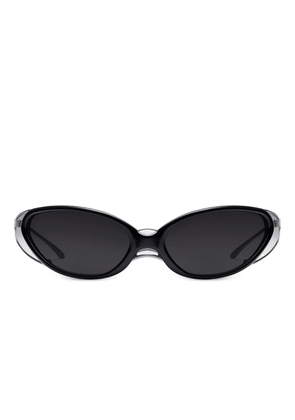 Gentle Monster Noiz Veil 01 geometric-frame sunglasses - Black