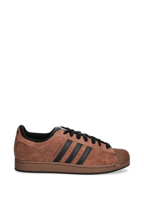 adidas Superstar stripes sneakers - Brown