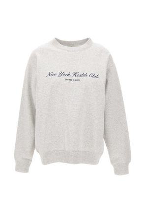 Sporty & Rich NY Health Club sweatshirt - Grey
