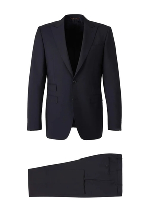 Canali Lapel Two-Button Suit - Blue