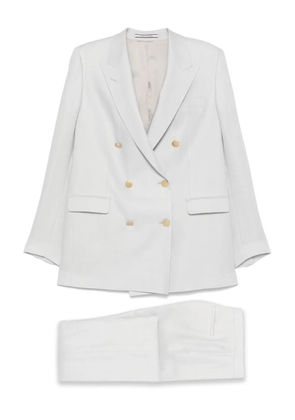 Tagliatore linen suit - Grey