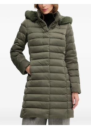 Geox Bettanie hooded quilted coat - Green