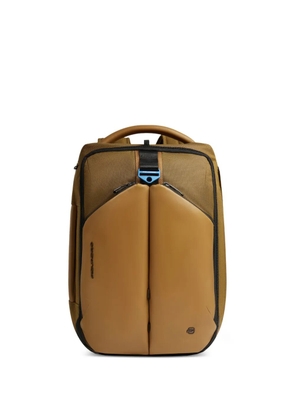 PIQUADRO panelled backpack - Brown