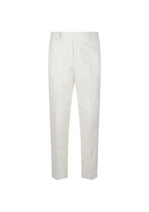 PT Torino belt-loops trousers - White