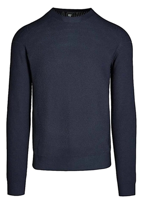 Alphatauri waffle-knit jumper - Blue