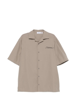 Off-White buttoned short-sleeve shirt - Neutrals