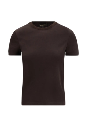 Loro Piana My-T logo-embroidered T-Shirt - Brown