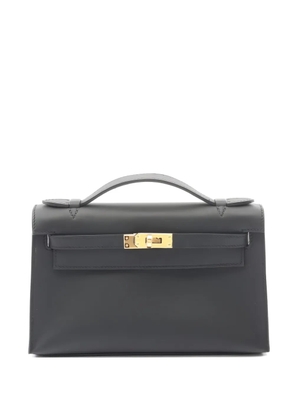 Hermès Pre-Owned 2025 Pochette Kelly top-handle mini bag - Black