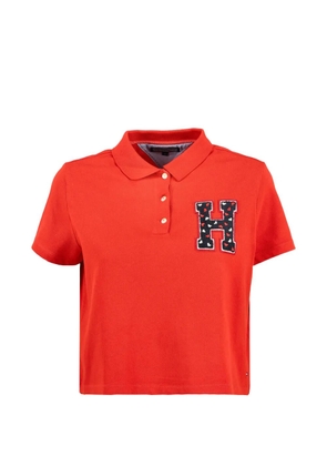 Tommy Hilfiger logo-detail polo shirt - Red