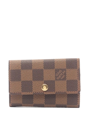 Louis Vuitton Pre-Owned 1999 6 Multicle damier ebene check key case - Brown