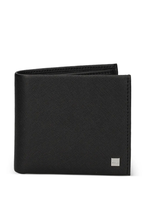 BOSS logo-plaque wallet - Black