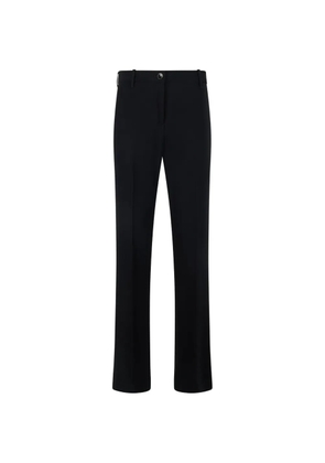 Nine In The Morning belt-loops trousers - Black