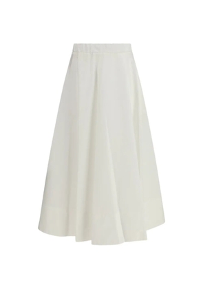 Cruna elasticated-waist skirt - Neutrals