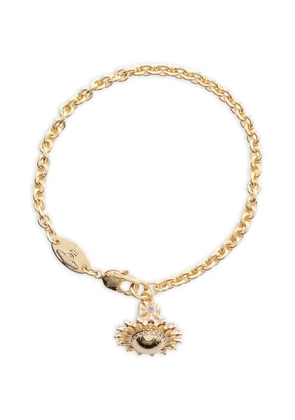 Vivienne Westwood Pre-Owned 2020s Jordana rhinestone bracelet - Gold