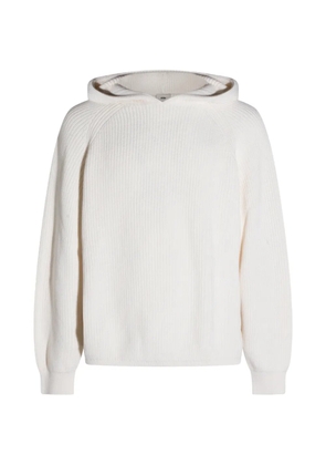 Autry knitted hoodie - Neutrals