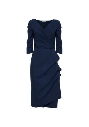 CHIARA BONI La Petite Robe wrap midi dress - Blue