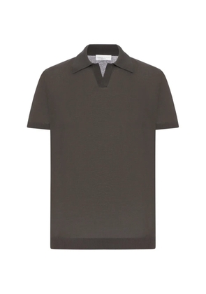 Roberto Collina V-neck T-shirt - Brown