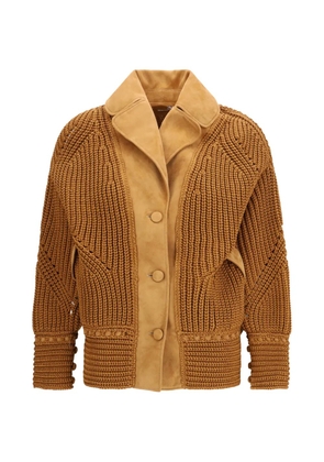 Ermanno Scervino cotton cardigan - Brown