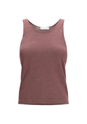 Brunello Cucinelli scoop-neck tank top - Pink