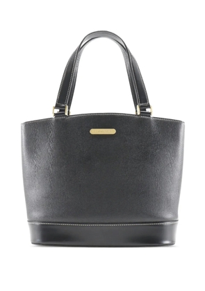 Burberry Pre-Owned 2000-2017 Leather tote bag - Black