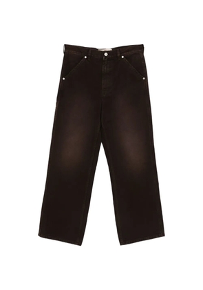 Marni front-pocket trousers - Brown