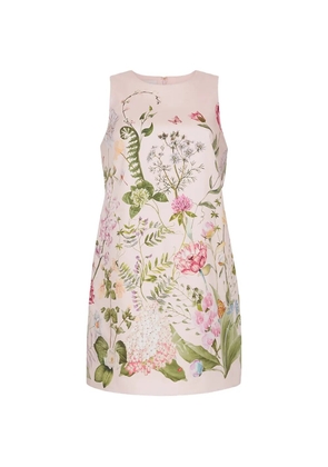 Cara Cara Mackenzie bloomsfield floral-print mini dress - Neutrals