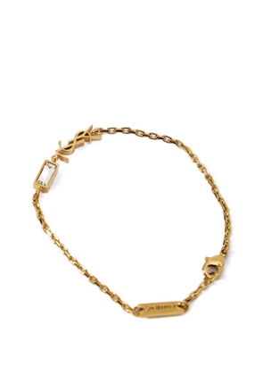 Saint Laurent Cassandre charm bracelet - Gold