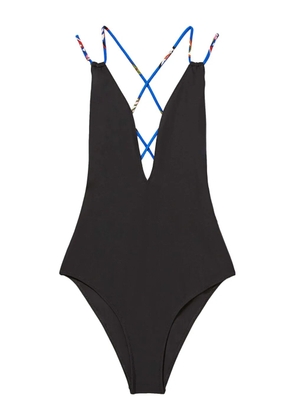 PUCCI printed straps swimsuit - Black