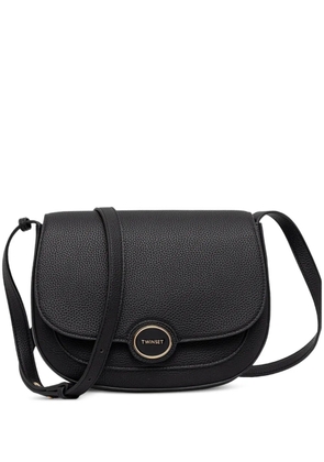 TWINSET leather satchel bag - Black
