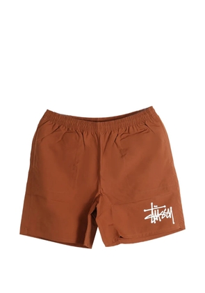 Stüssy basic running shorts - Brown