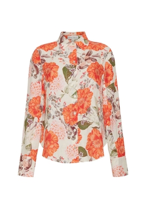 Cara Cara Perfect floral-pattern shirt - Neutrals