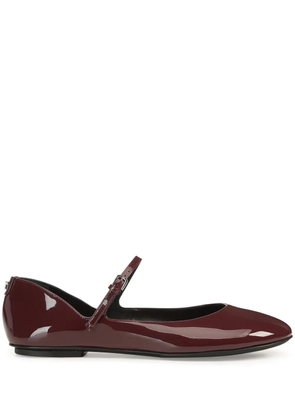 Sergio Rossi Pilier ballerina shoes - Red