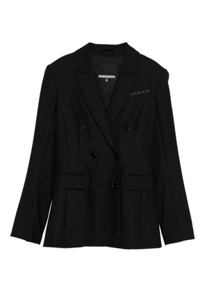 Patrizia Pepe double-breasted blazer - Black